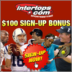 $100 Sign-up Bonus at Intertops.com!