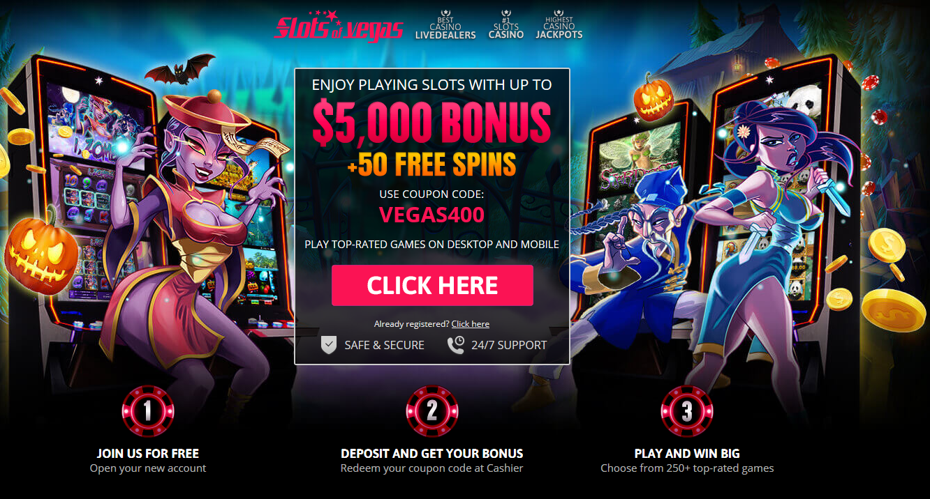 Slots Of Vegas Casino $5000 Epic Bonus